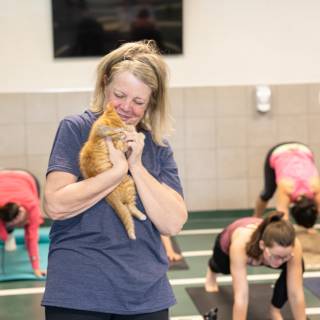 Hhs kitten yoga 10am -32